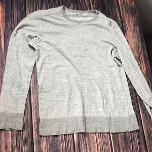 J Crew Gray Crewneck Sweater Mens Size Small